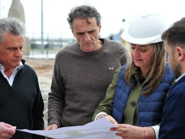 Katopodis supervisó las obras de renovación integral de la Rambla