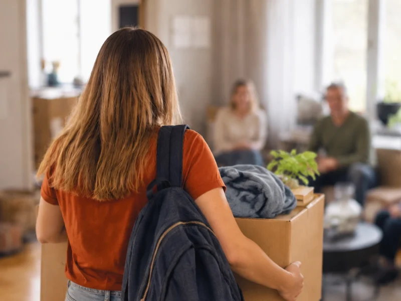 Cada vez más jóvenes viven nuevamente con sus padres